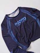 MANTO women rashguard DEFEND blue